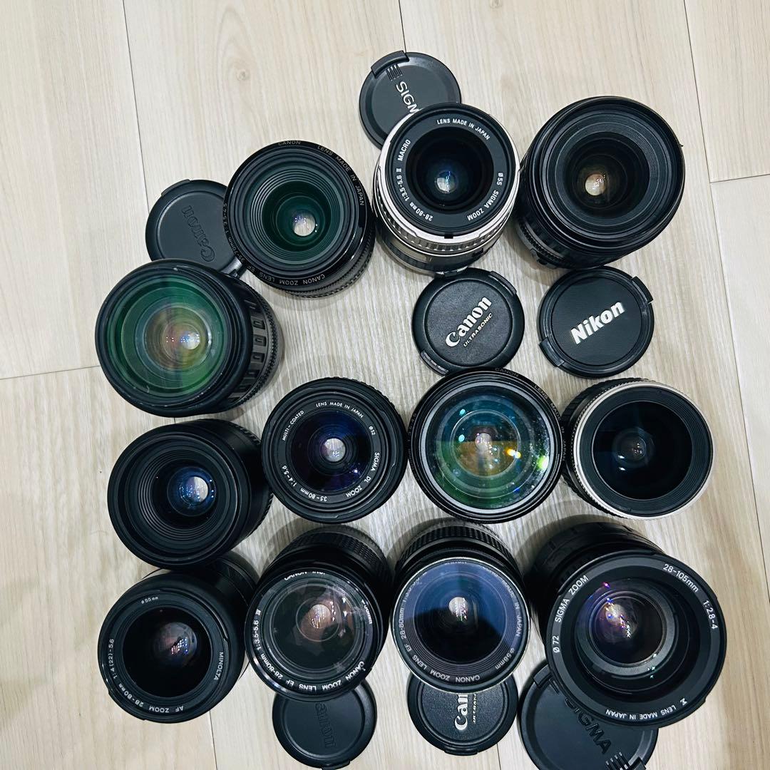 Canon Nikon SIGMA MINOLTA 他　レンズ 20本 まとめ