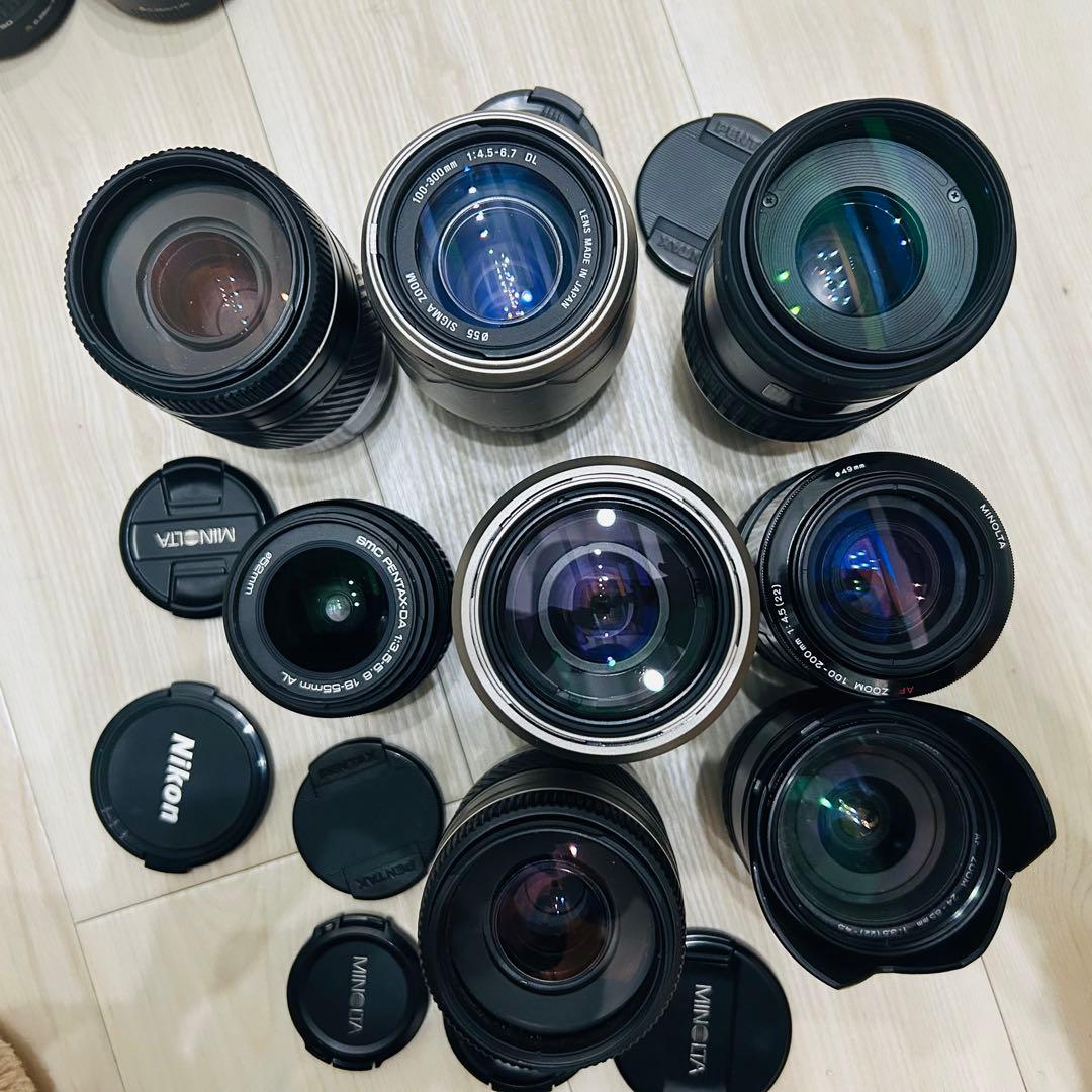 Canon Nikon SIGMA MINOLTA 他　レンズ 20本 まとめ