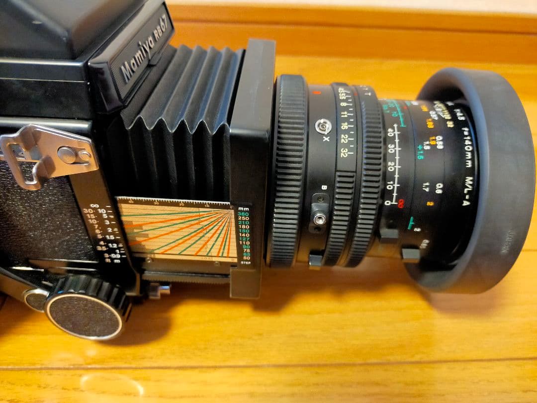 MAMIYA RB67 Pro S SD用ポラロイドインスタントフィルムバック