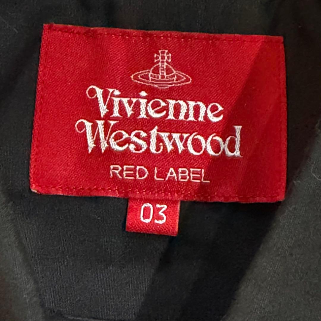 ヴィヴィアンウエストウッドレッドレーベル　ラブシャツ　ブラウス　オーブ　ブラック