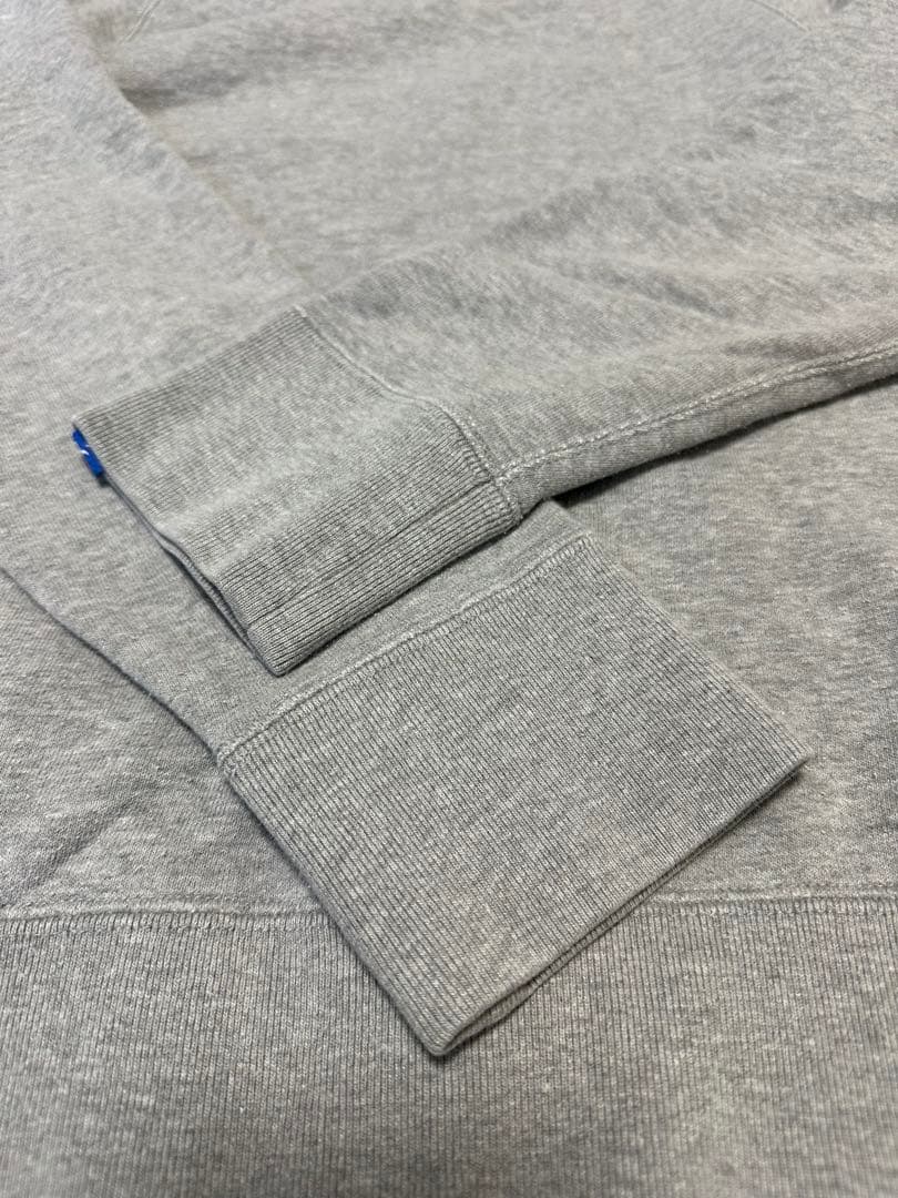 ループウィラー　LW01 丸胴吊り編みクルースウェット　グレー