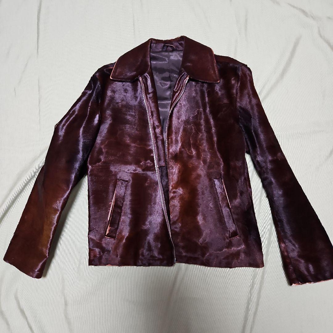 PRADA ハラコレザージャケット