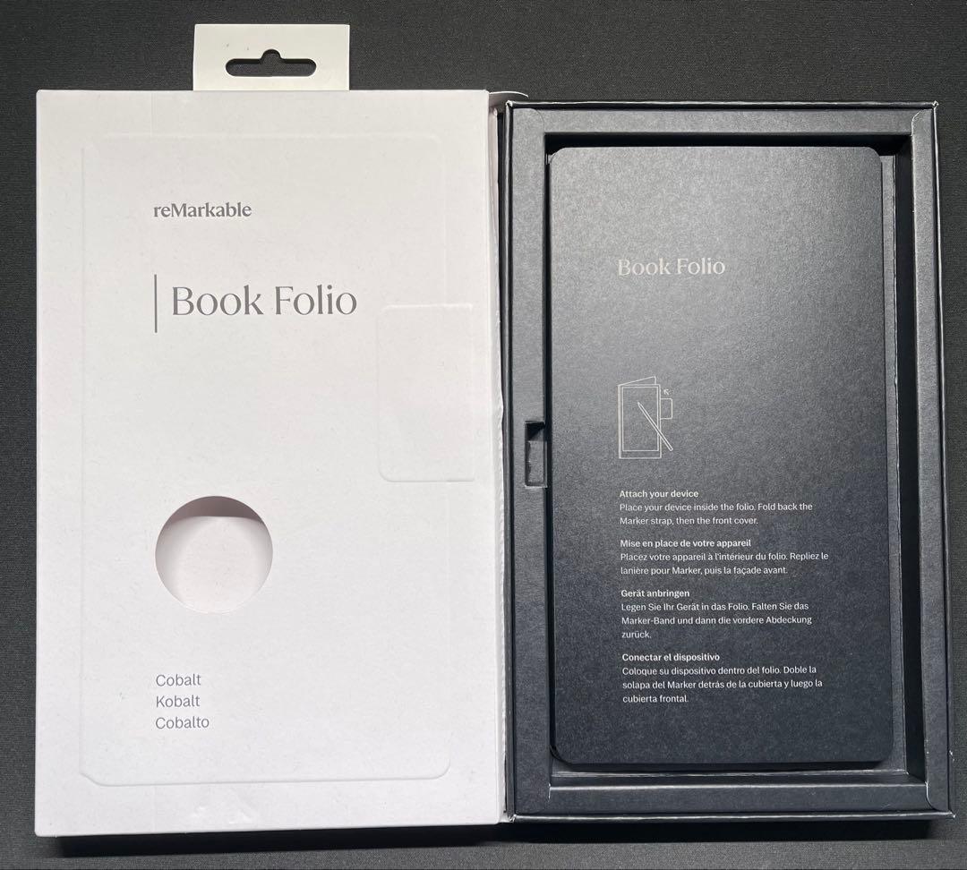 reMarkable Paper Pro Move本体、ペン、ケース付き