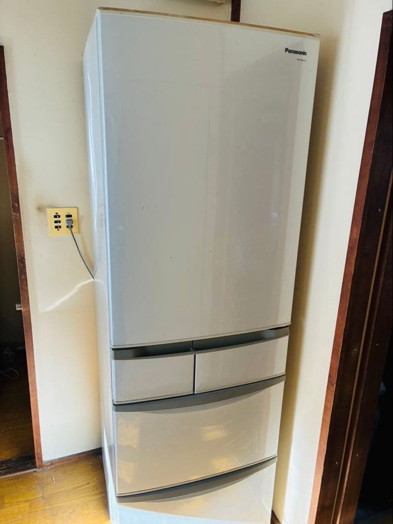 福岡発 Panasonicパナソニック 冷蔵冷凍庫 426L 5ドア 製氷