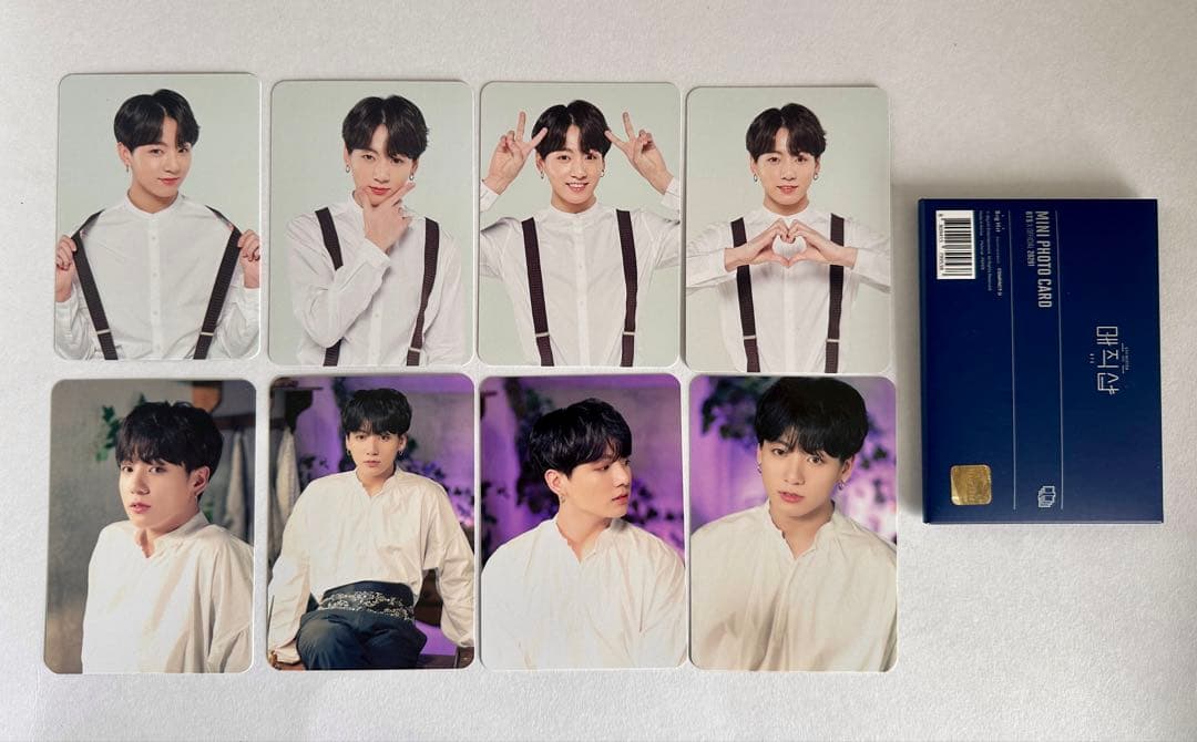 BTS 公式 マジックショップ トレカ ジョングク コンプリート 8枚