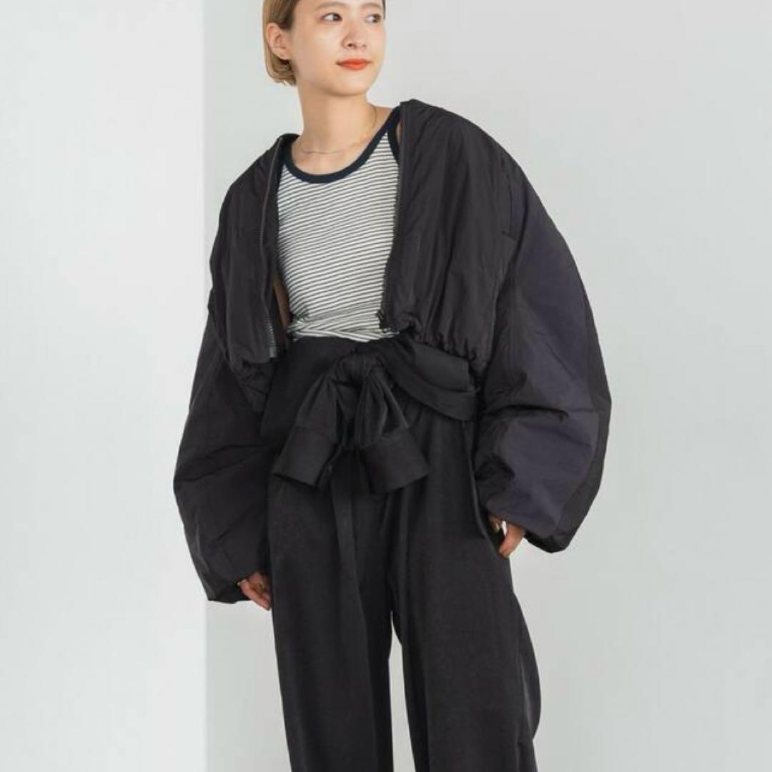 タグ付き新品　スピックアンドスパン　コート　中綿バルーンショートブルゾン