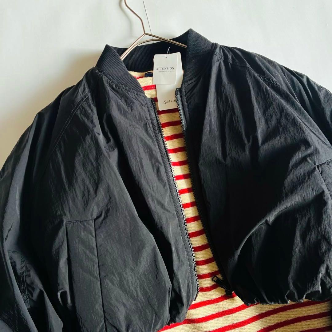 タグ付き新品　スピックアンドスパン　コート　中綿バルーンショートブルゾン