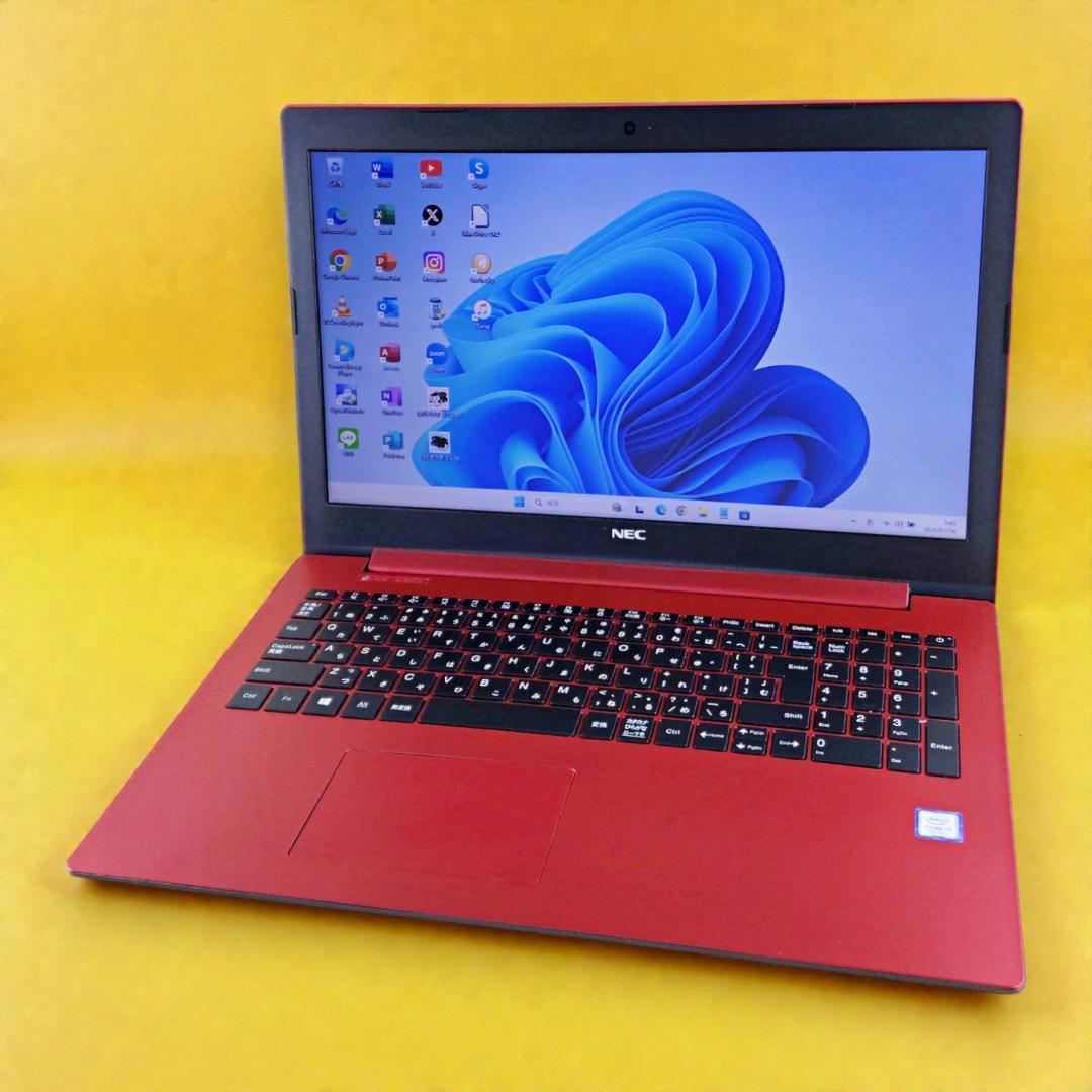 大容量500GB☆Win11☆第7世代i3 ノートパソコン メモリ8GB カメラ