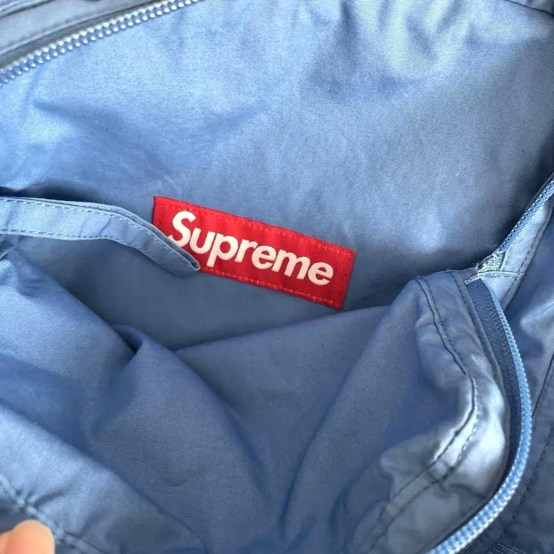 チ*ー様 Supreme フード付きナイロンジャケット M ライトブルー