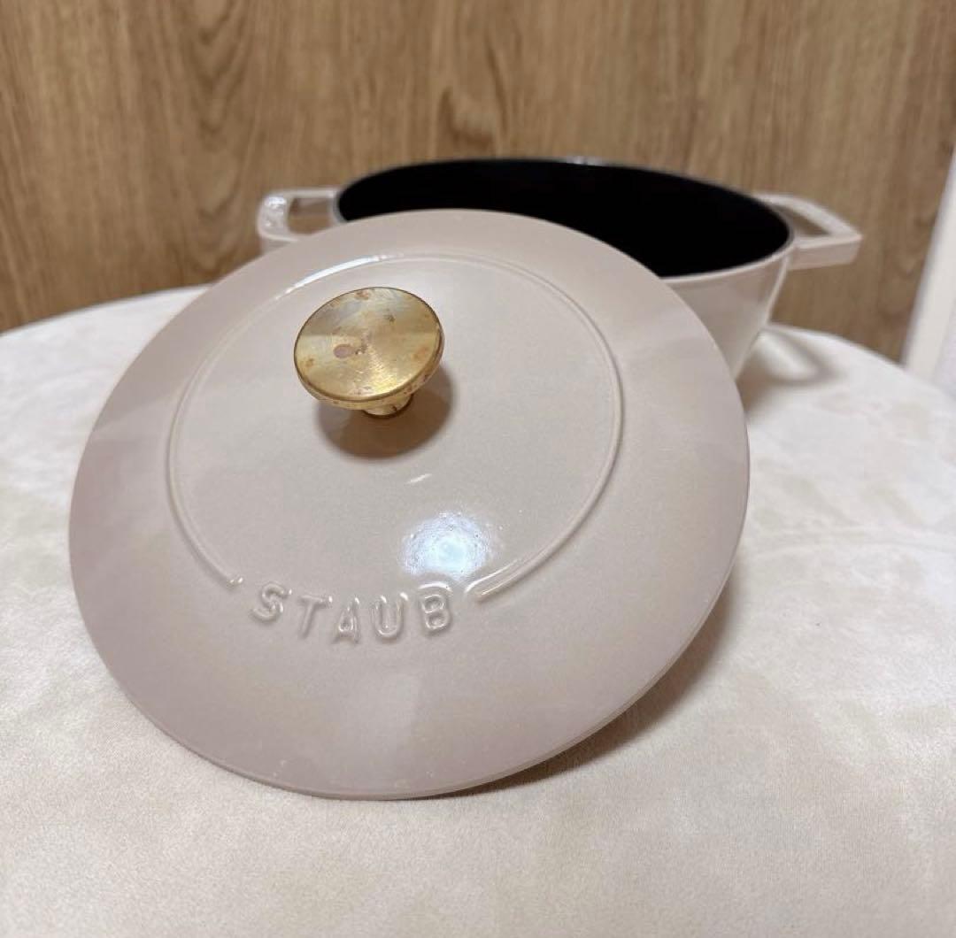 ルミ姉⭐︎【美品】煮込み料理が美味しい◎staubワナベMリネン