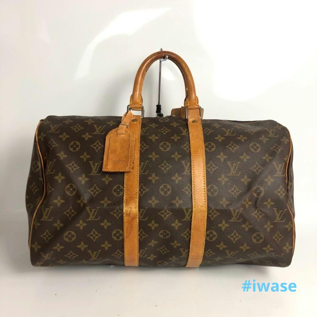 LOUIS VUITTON ルイヴィトン モノグラム キーポル45 ボストン