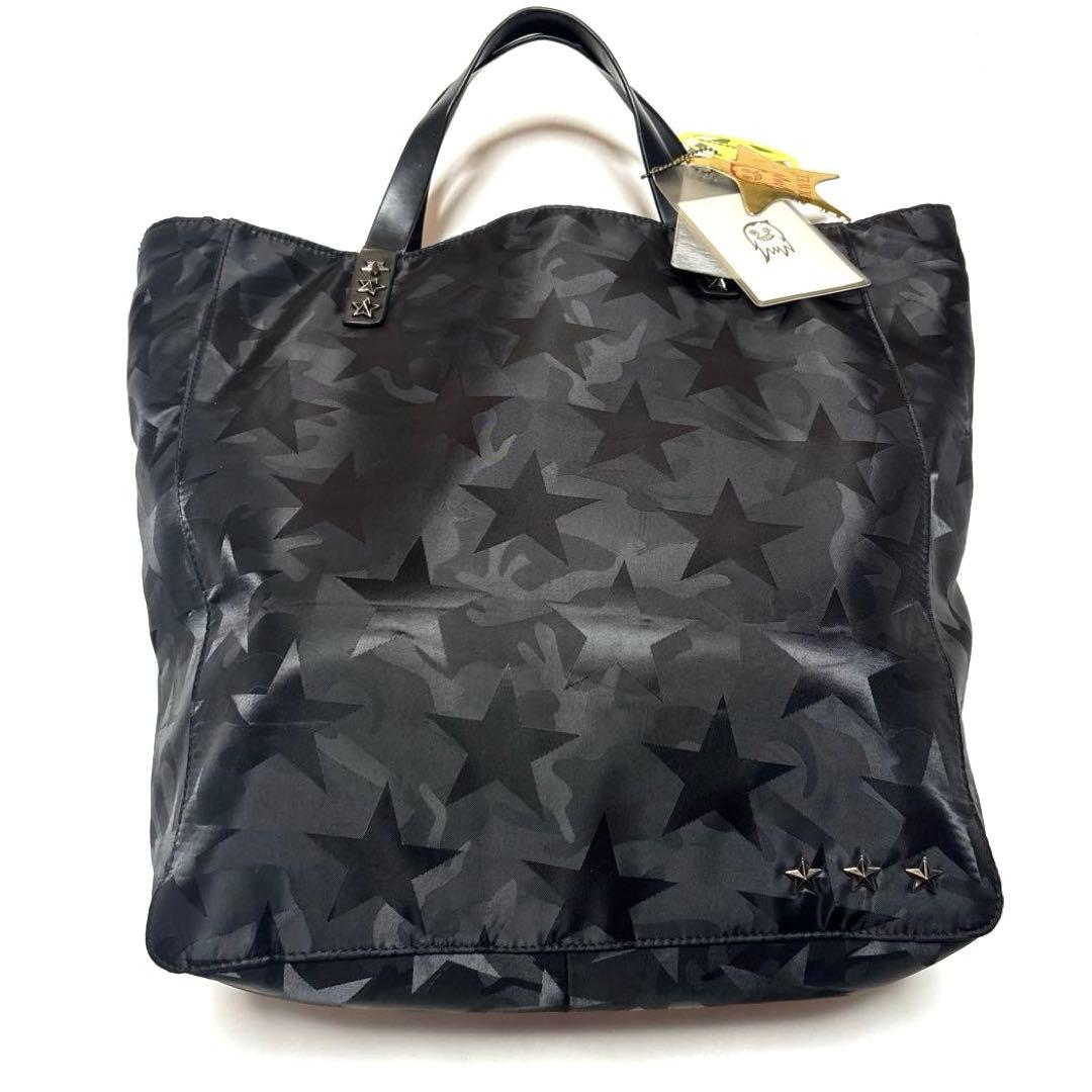 ※タグ付未使用品 DIAVEL×TRESTAR 星型スタッズ トートバッグ