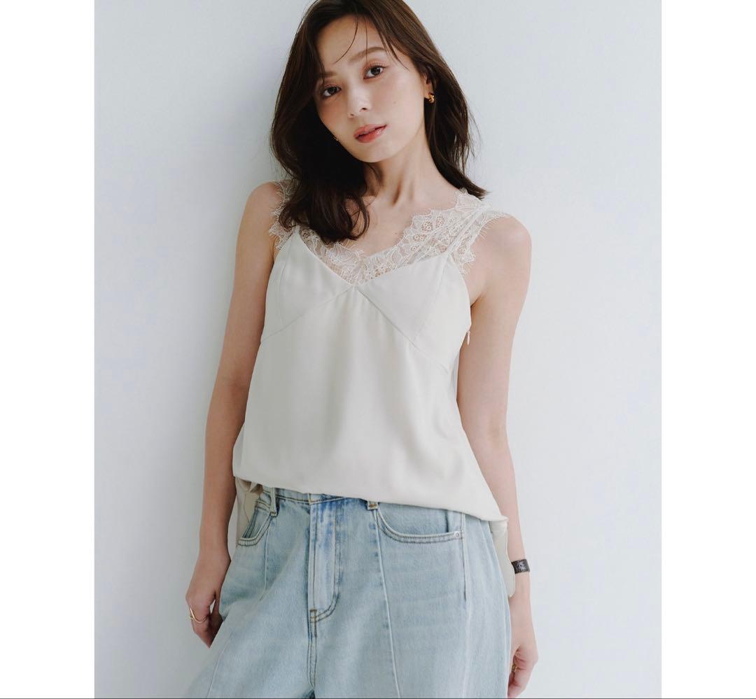 cocoさん専用★レーストリムカップインキャミソール