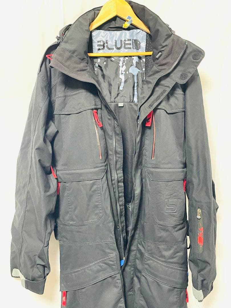 【早い者勝ち】BLUE BLOOD スノーボードウェア　L ツナギ 黒