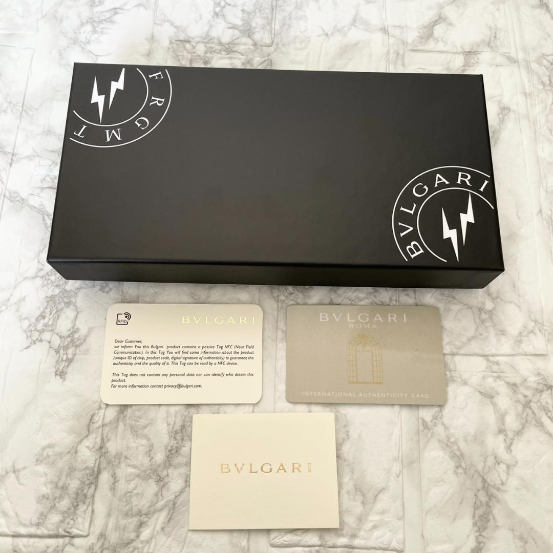 未使用級✨BVLGARI ブルガリ　長財布　藤原ヒロシ　コラボ フラグメント