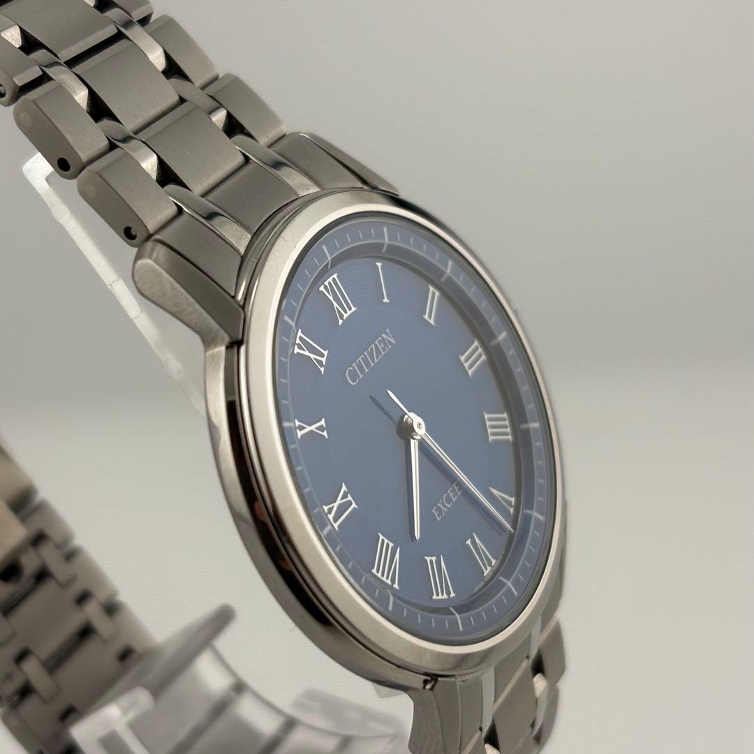 【極美品】シチズン エクシード G530-T027083 ブルー 箱説保