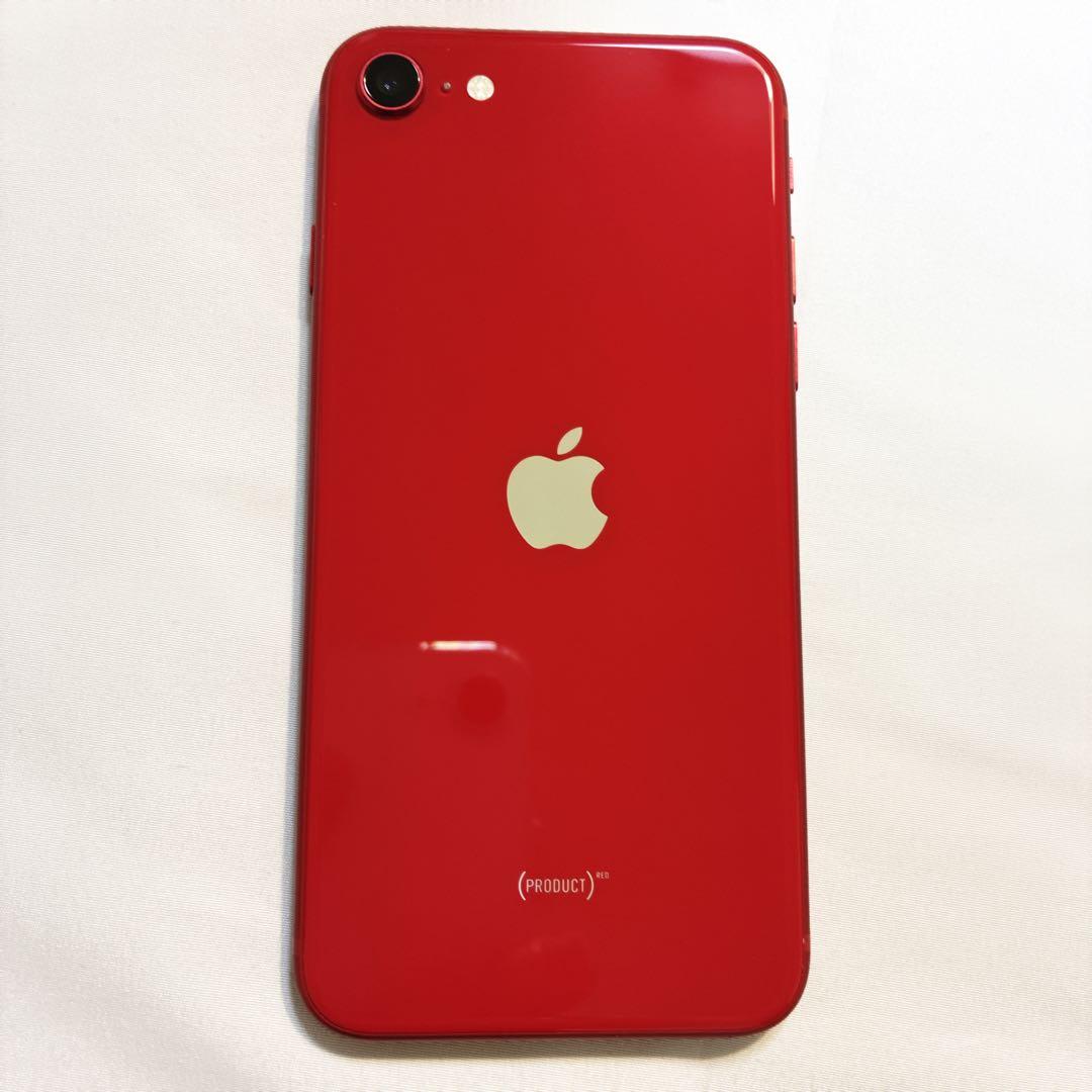 【ジャンク品】Apple iPhone SE (第2世代) レッド 64GB