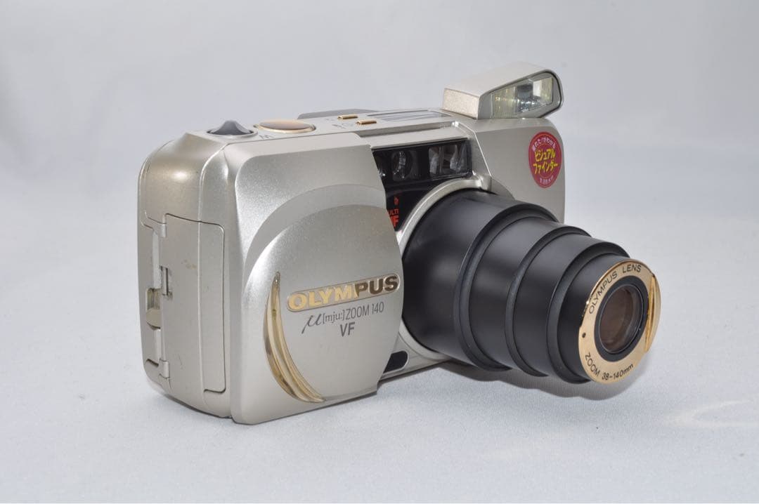 ☆美品☆ OLYMPUS オリンパス μ mju ZOOM 140 VF カメラ