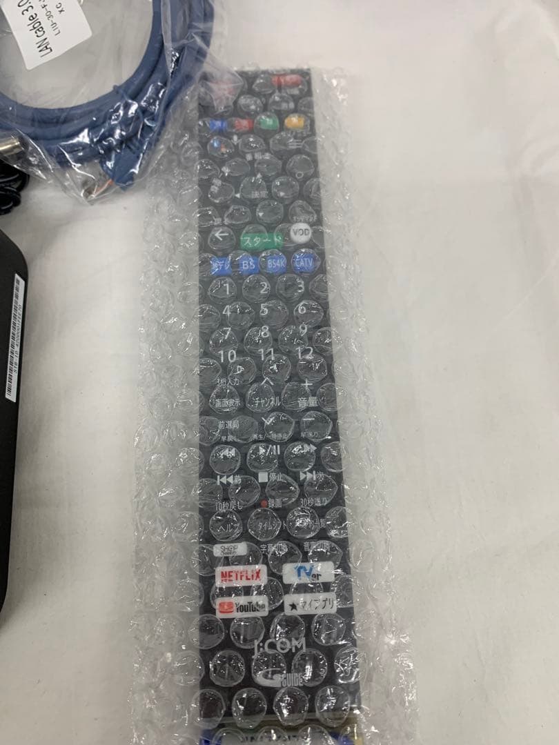 J:COM LINK XA401 BS4Kチューナー　リモコン等　付属品有り