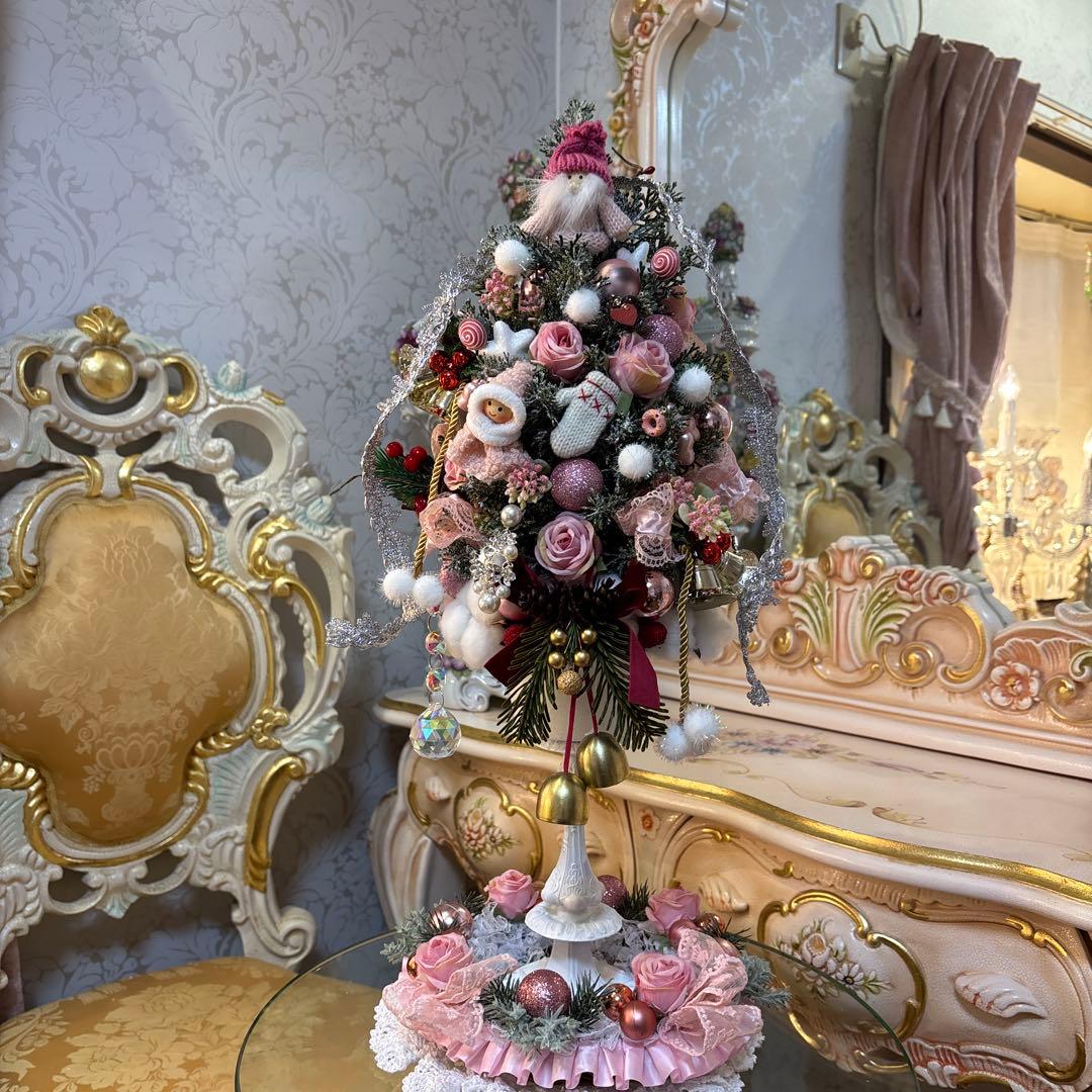 オーダー商品 クリスマス フラワーアレンジメント 合計4点