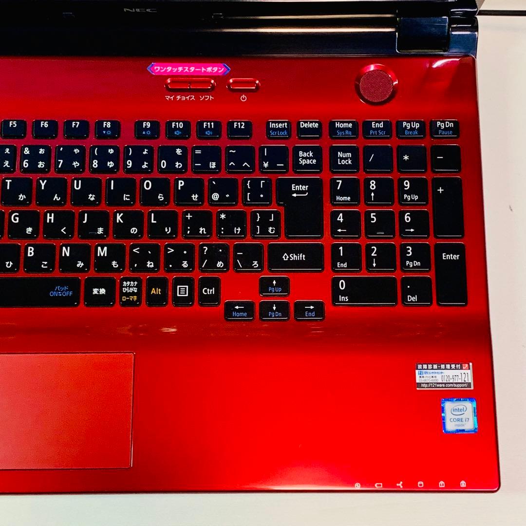 Core i7✨SSD1TB✨16GB✨FHD✨NEC✨オフィス✨ノートパソコン
