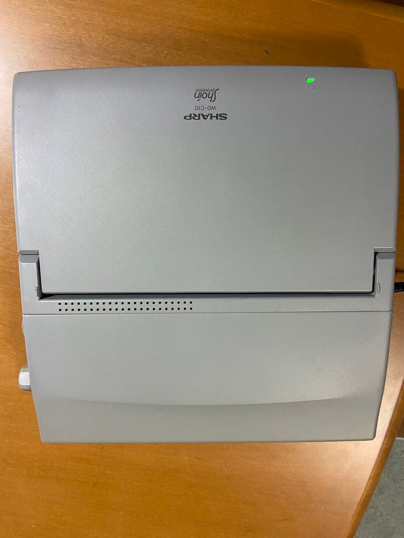 SHARP シャープ　ワープロ　カラーワープロ　書院　Shoin WD-C10
