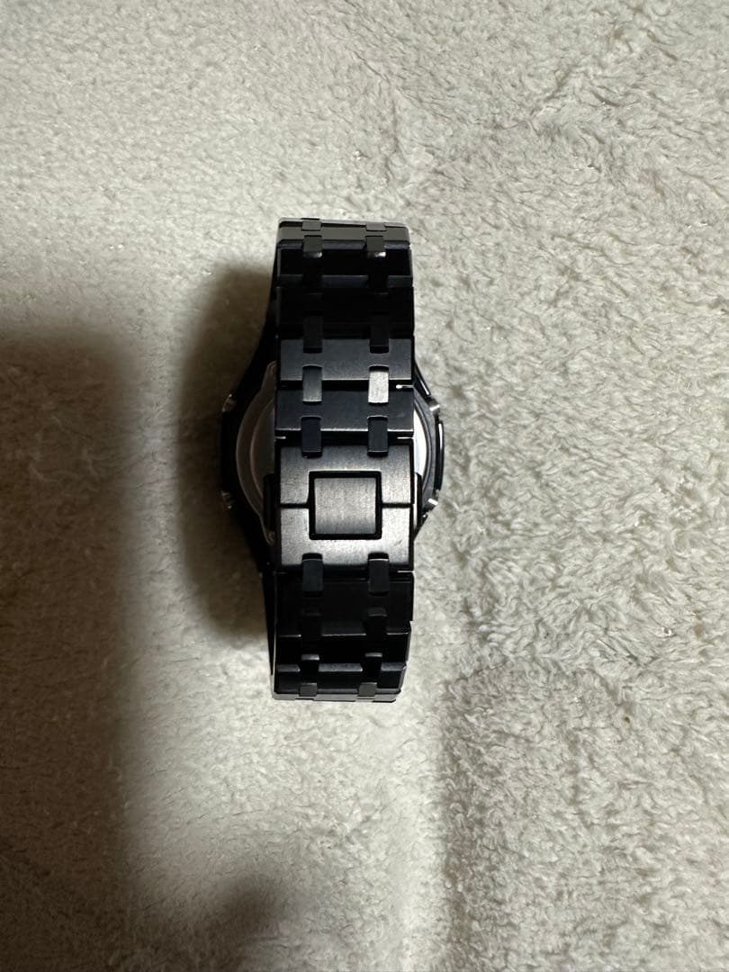 GA2100 カスタムパーツ付　黒文字盤　美品