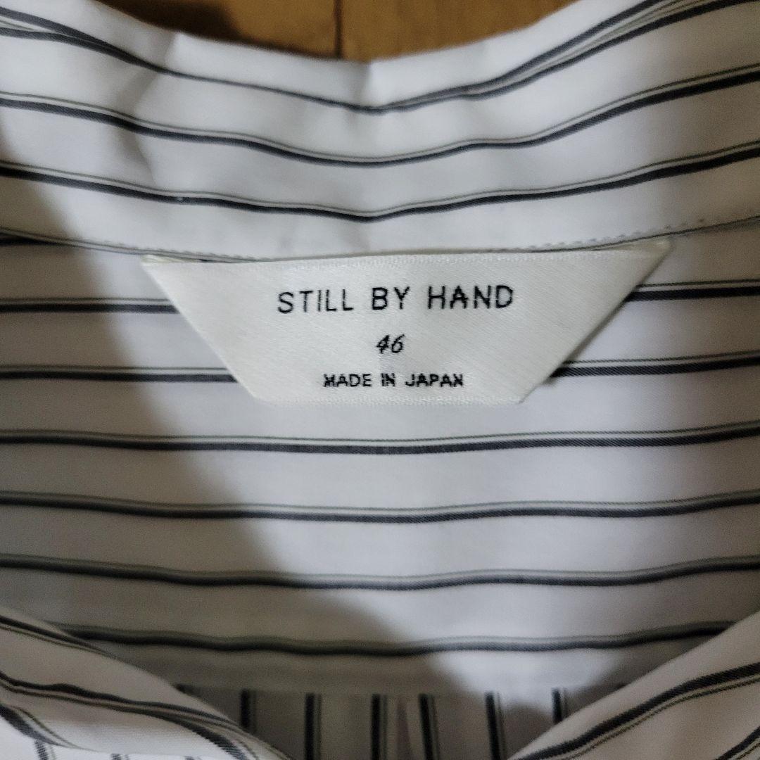 新品 25ss STILL BY HAND レギュラーカラーシャツ 46