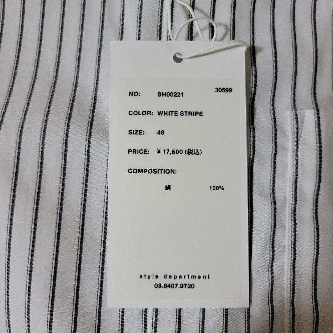 新品 25ss STILL BY HAND レギュラーカラーシャツ 46