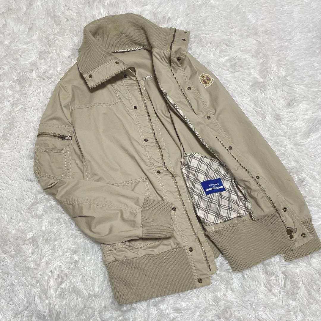 バーバリーブルーレーベル 【38】 ミリタリージャケット アウター