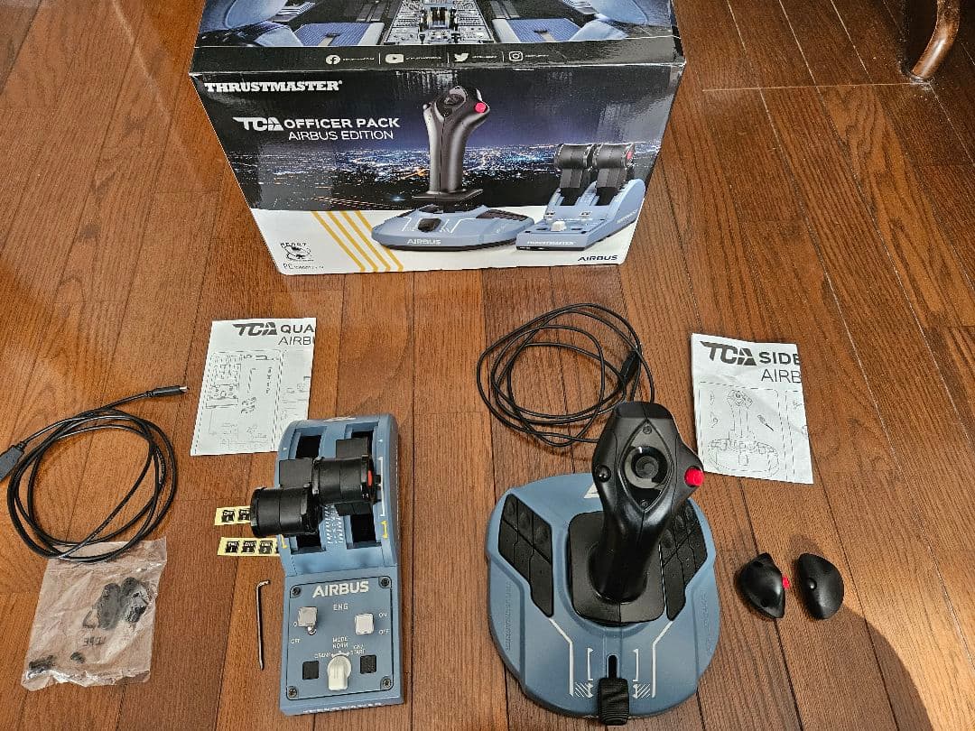 PC用ゲームコントローラー・コンバーター Thrustmaster TCA Officer Pack + ADD-ON
