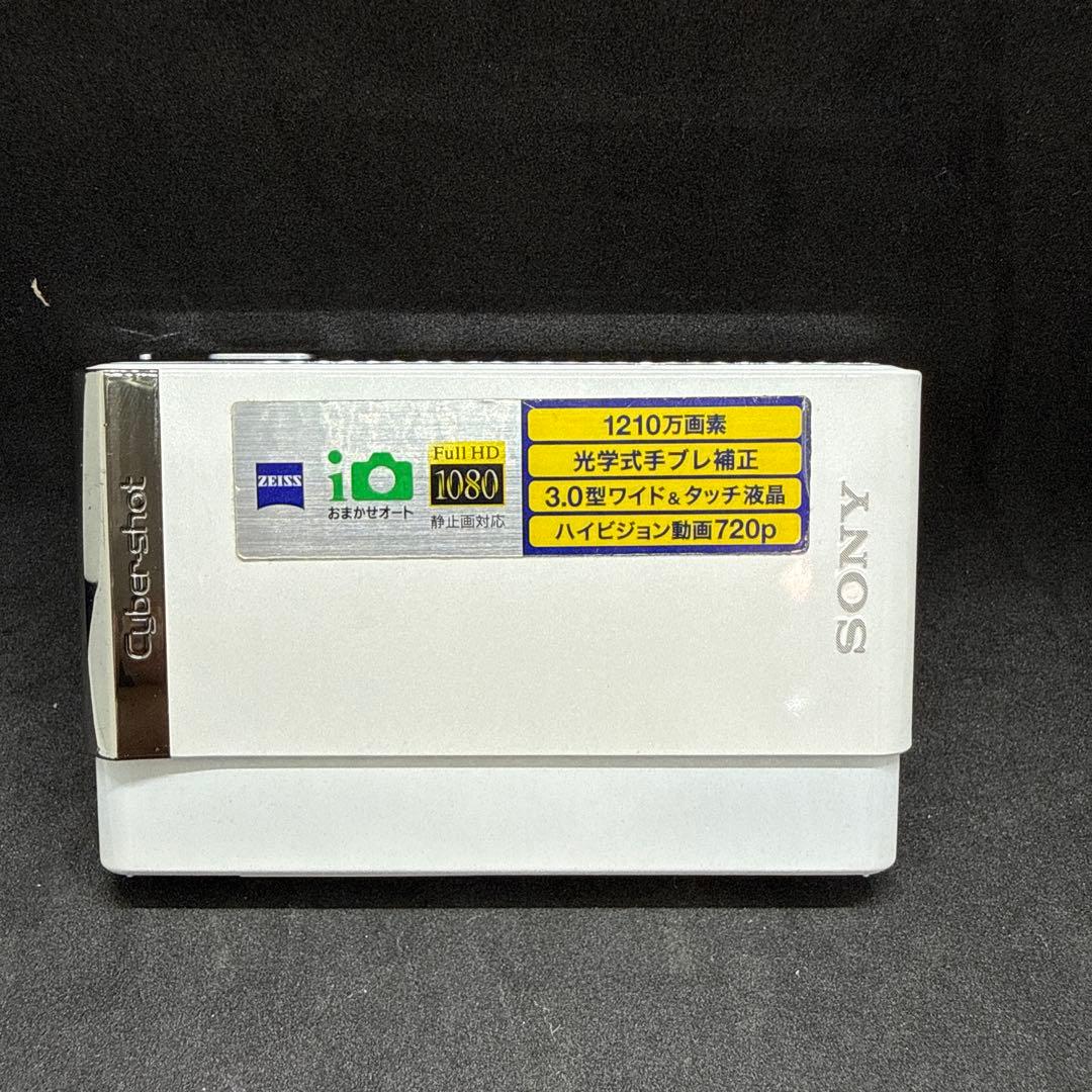 SONY Cyber-shot DSC-T90 デジタルカメラ シルバー 動作品