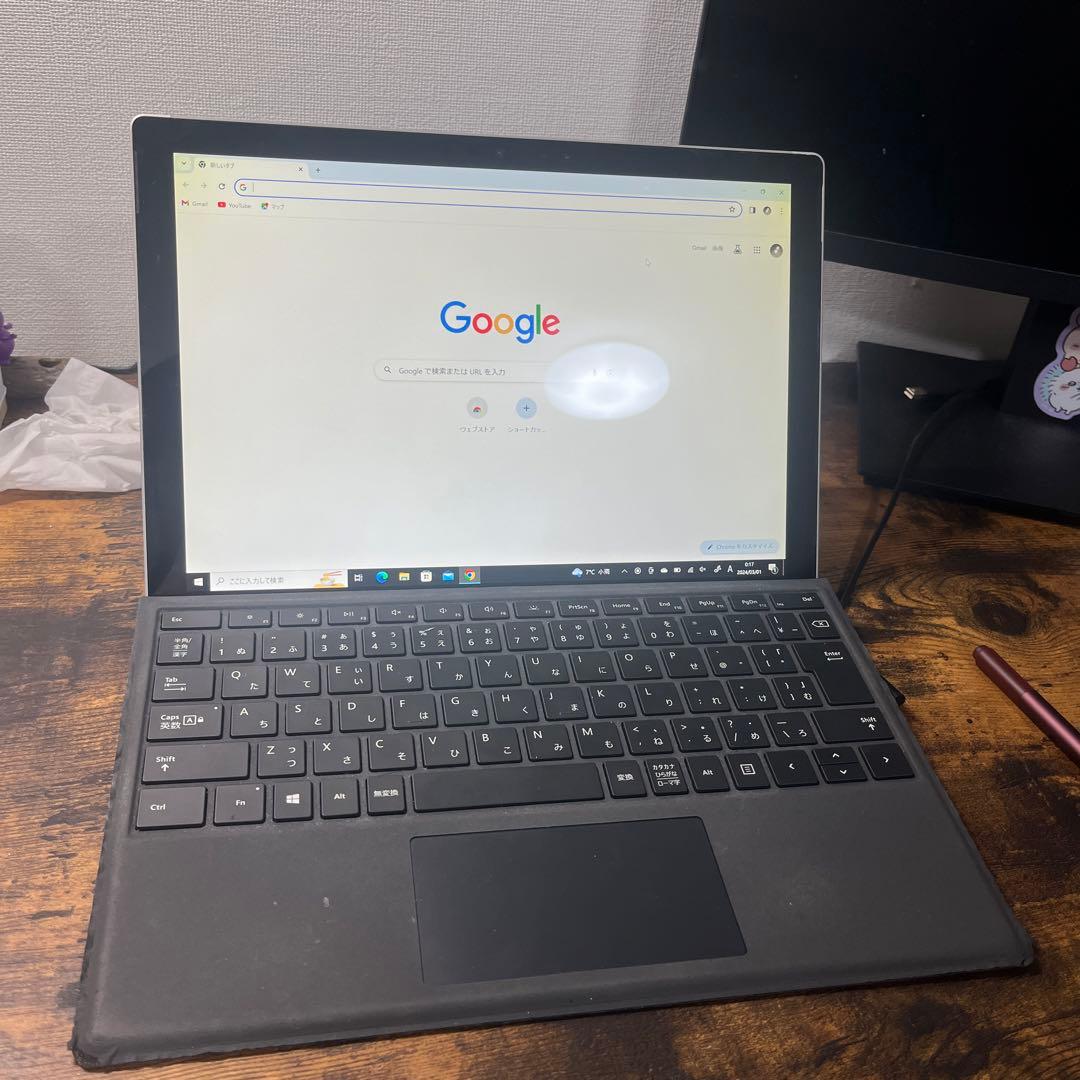 surface pro5 i5/8GB/256GB 純正キーボード