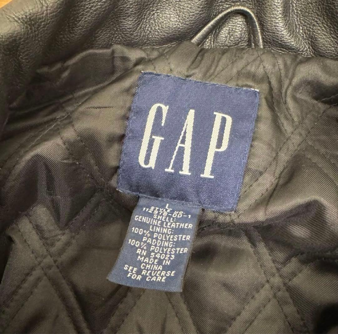 オールドギャップ　レザージャケット　old gap