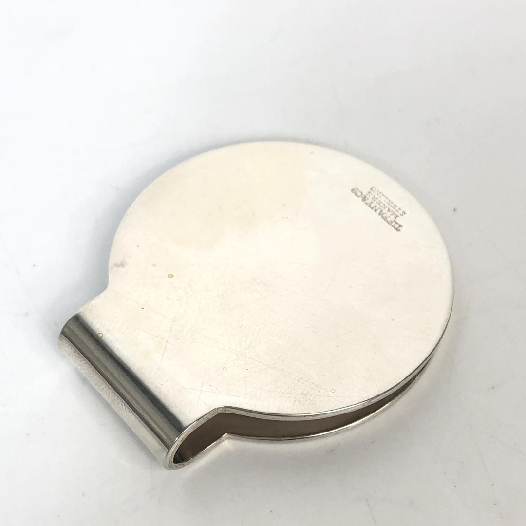 10F480 ティファニー T イニシャル マネークリップ シルバー925 銀