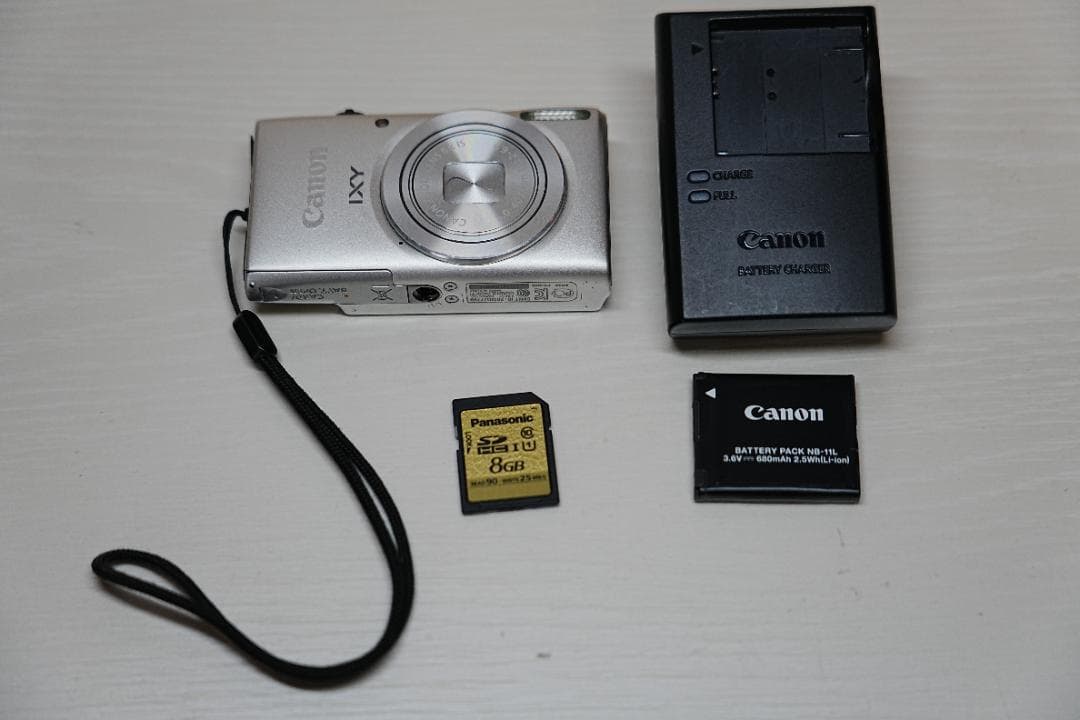 Canon IXY 100Fコンパクトデジタルカメラ シルバー