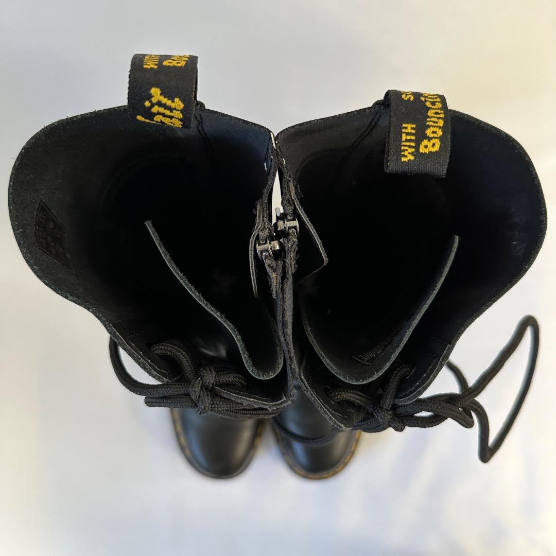 【mochi】ブーツ　ドクターマーチン　ロングブーツ