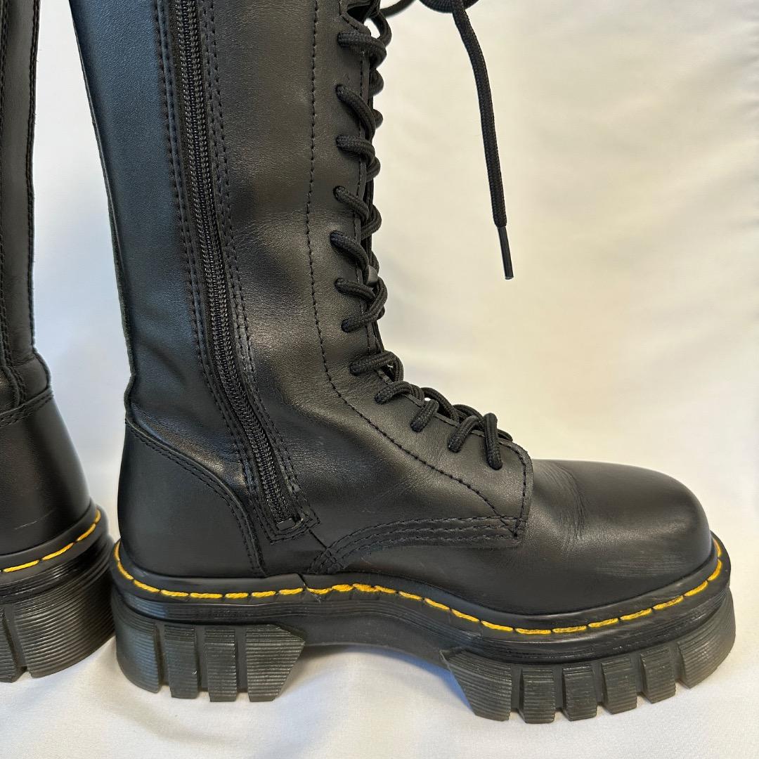 【mochi】ブーツ　ドクターマーチン　ロングブーツ