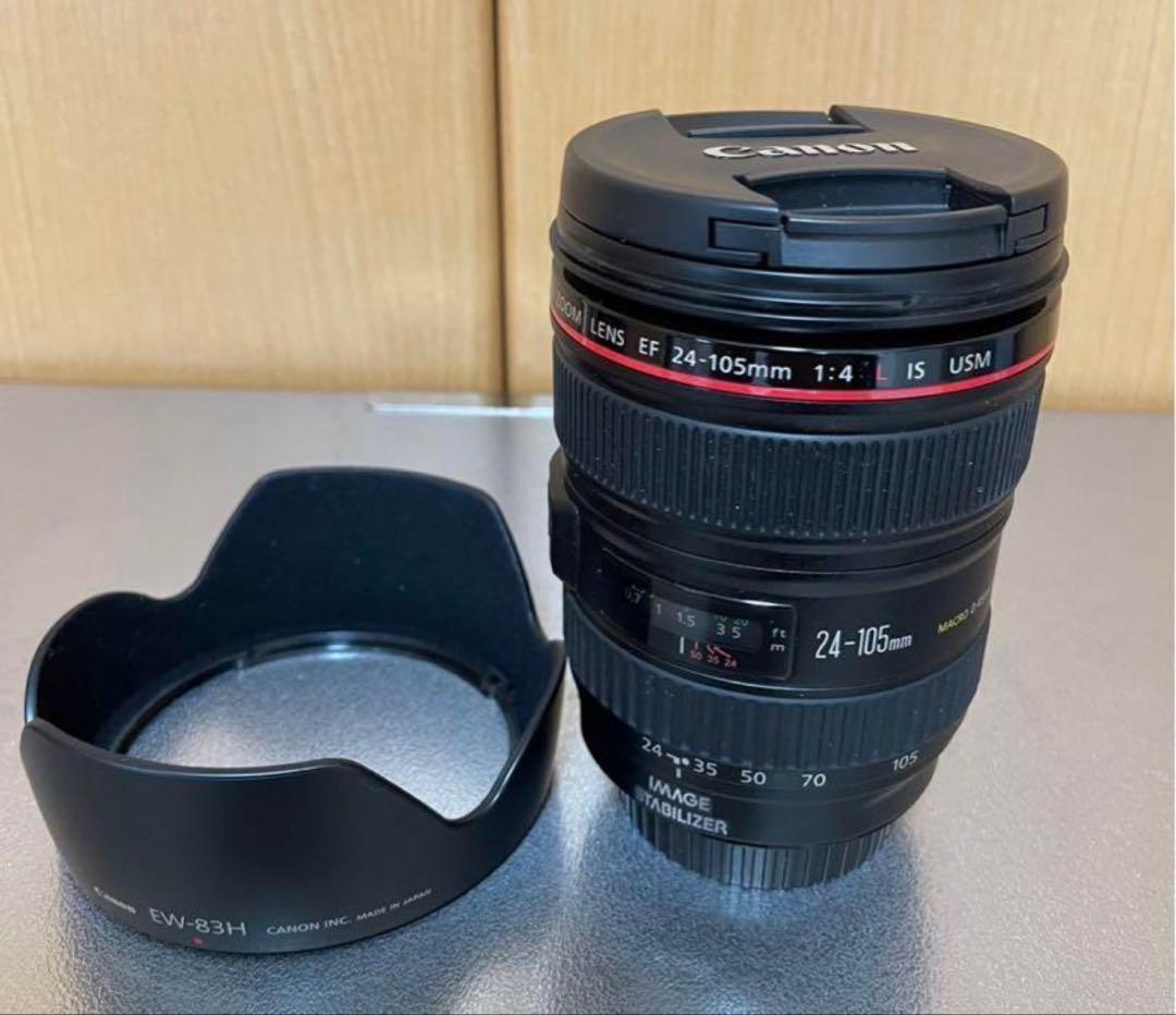 【美品】EF24-105mm F4L IS USM キャノン ズームレンズ