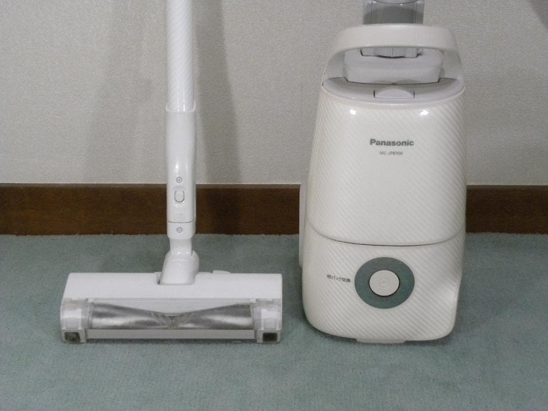 Panasonic軽量スリム掃除機MC-JP830Kからまないブラシ