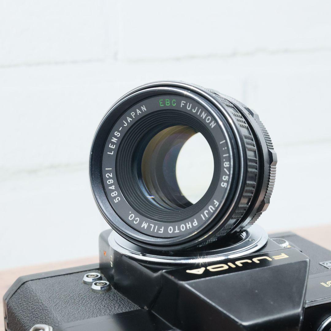 【完動品】FUJICA ST801 bk / 55mm F1.8【分解清掃済】
