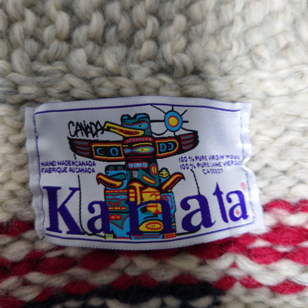 Kanata Hand Knit カウチンセーター 40サイズ　新品未使用☆