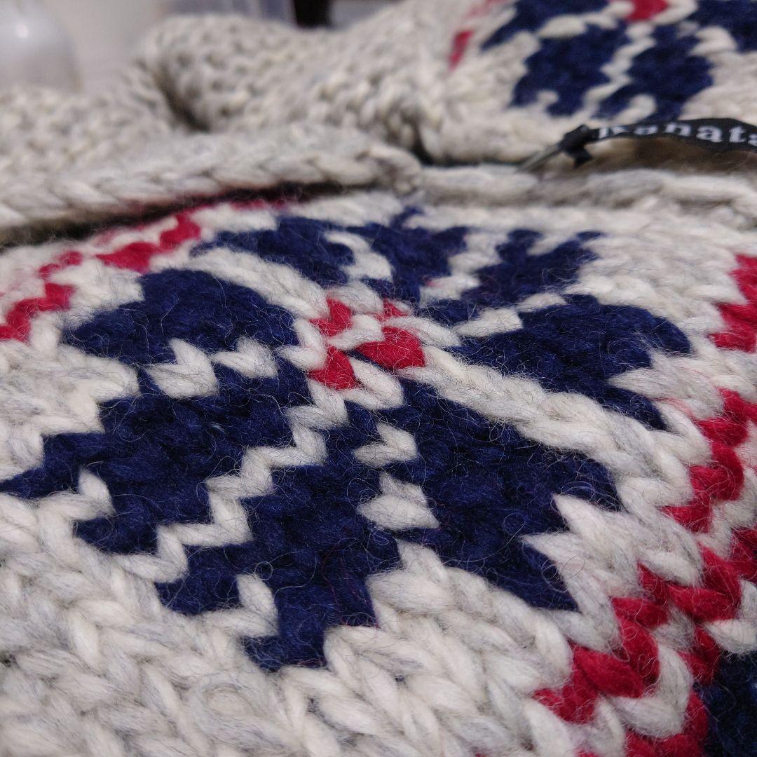 Kanata Hand Knit カウチンセーター 40サイズ　新品未使用☆