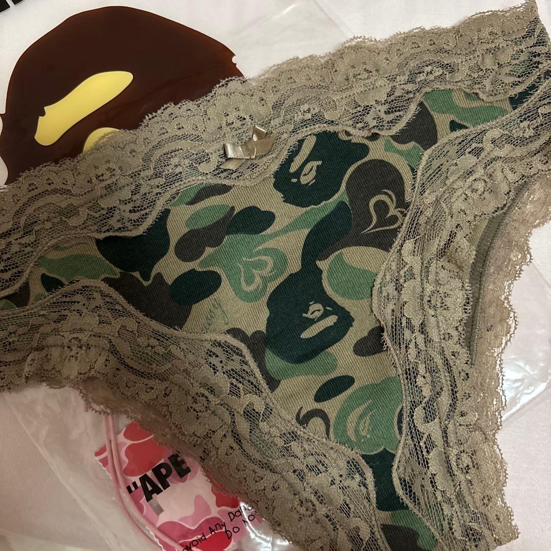 即完売商品 moussy×BAPE アンダーウェア ショーツのみ