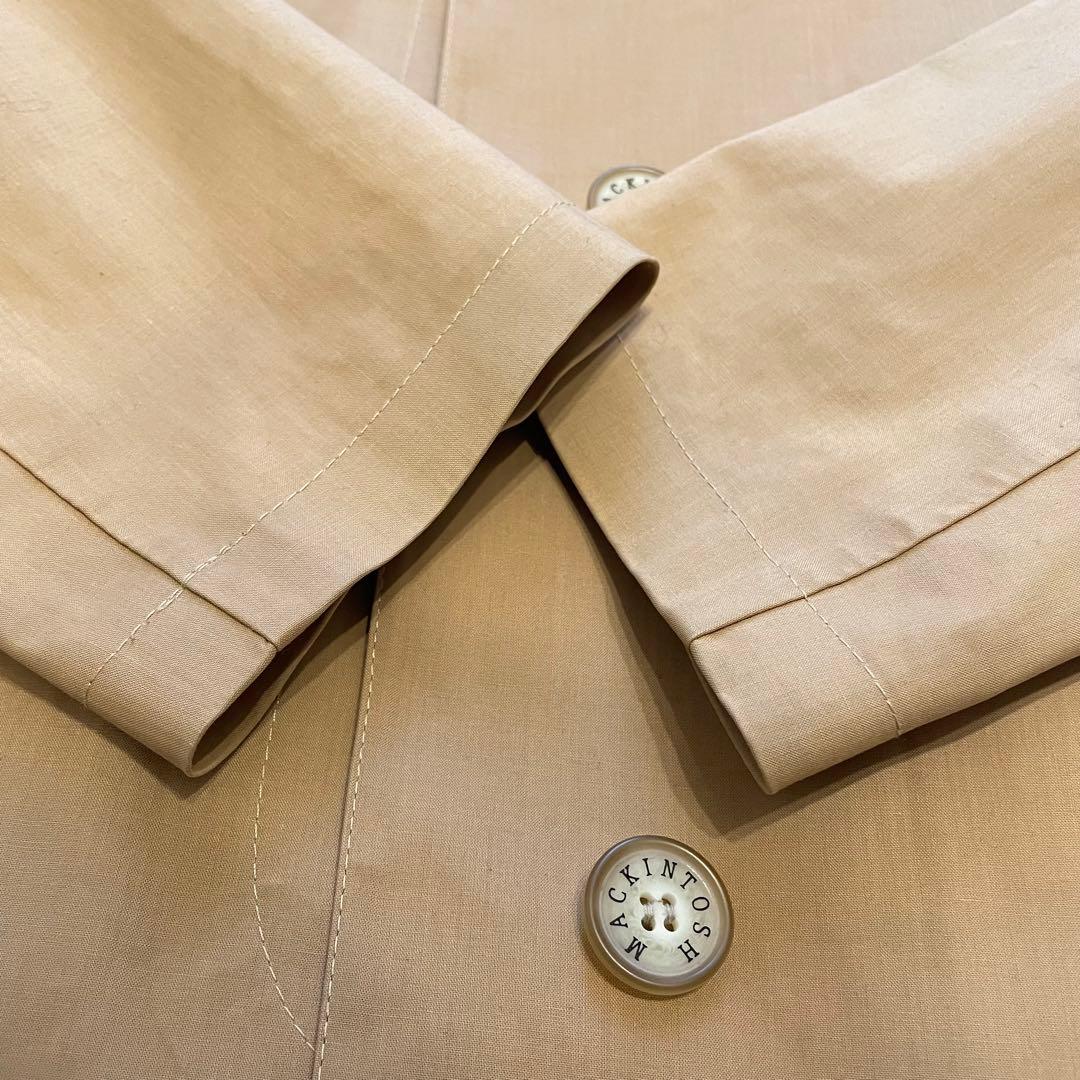 MACKINTOSH LONDON スコットランド製ライナー付きゴム引きコート