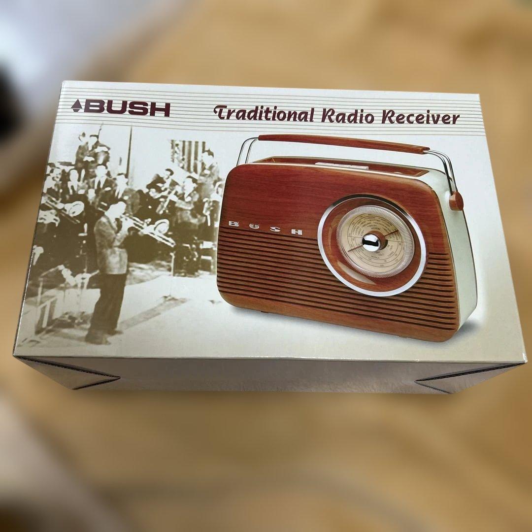 ラジオ BUSH RADIO TR82 昭和レトロ