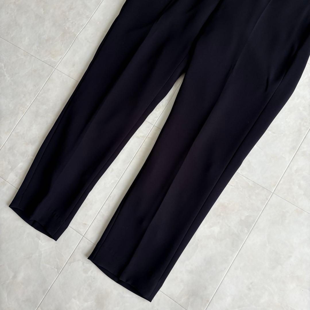 美品✨ユナイテッドアローズ ノーカラージャケット パンツ セットアップ 紺 40