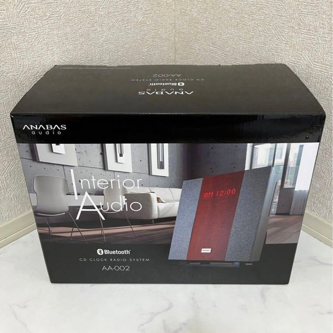 AA-002 アナバス ANABAS オーディオ CDクロックラジオシステム