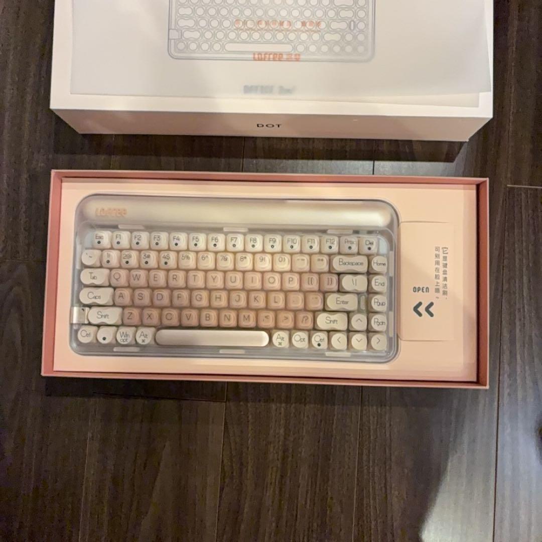 LOFREE DOT Foundation メカニカルキーボード　ピンク