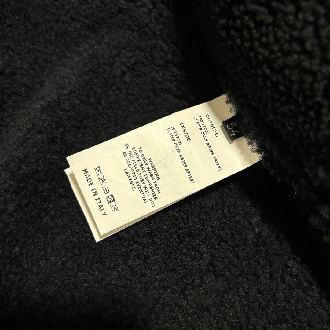 極美品✨EMMETI エンメティ　SOVEREIGN ムートン　ジャケット54